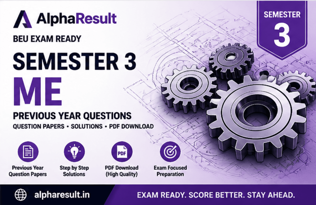 BEU Semester 3 PYQ Download