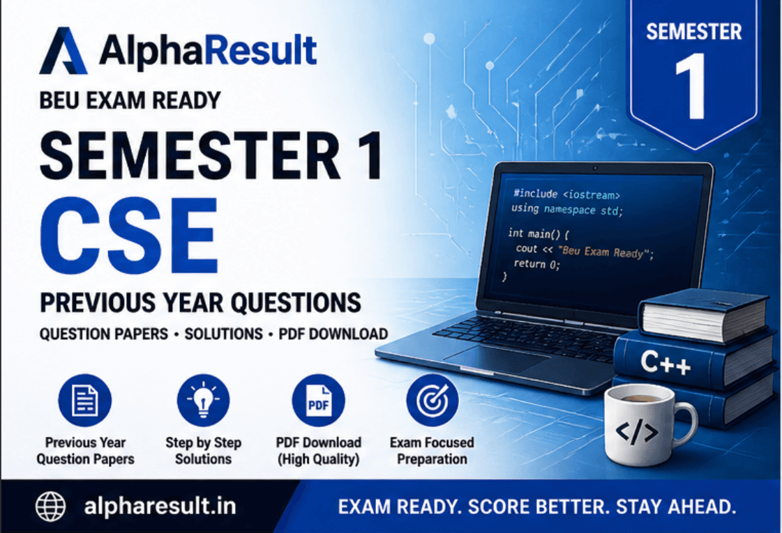 BEU Semester 1 PYQ Download