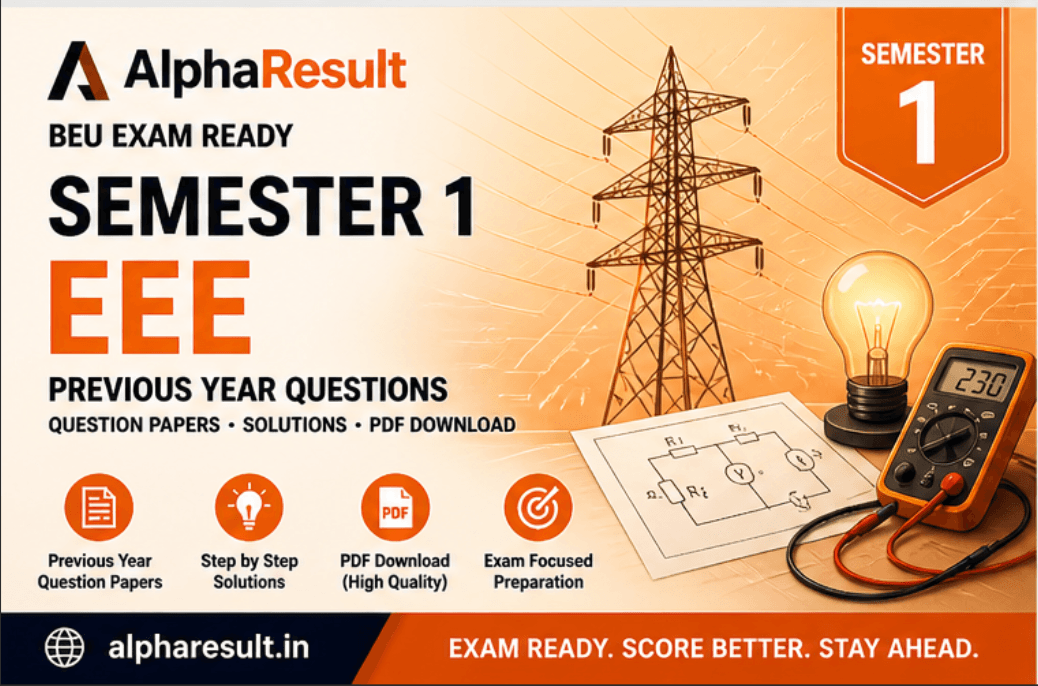 BEU Semester 1 PYQ Download