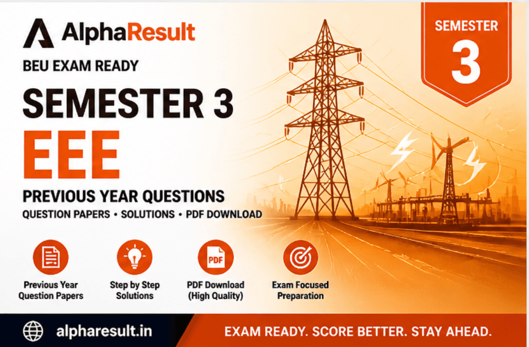 BEU Semester 3 PYQ Download